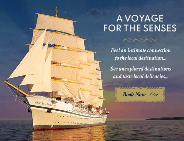 A VOYAGE FOR THE SENSES - Book Now
